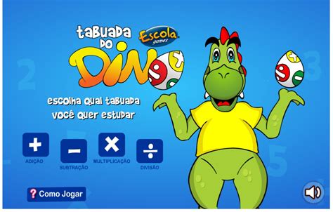 tabuada do dino jogos educativos